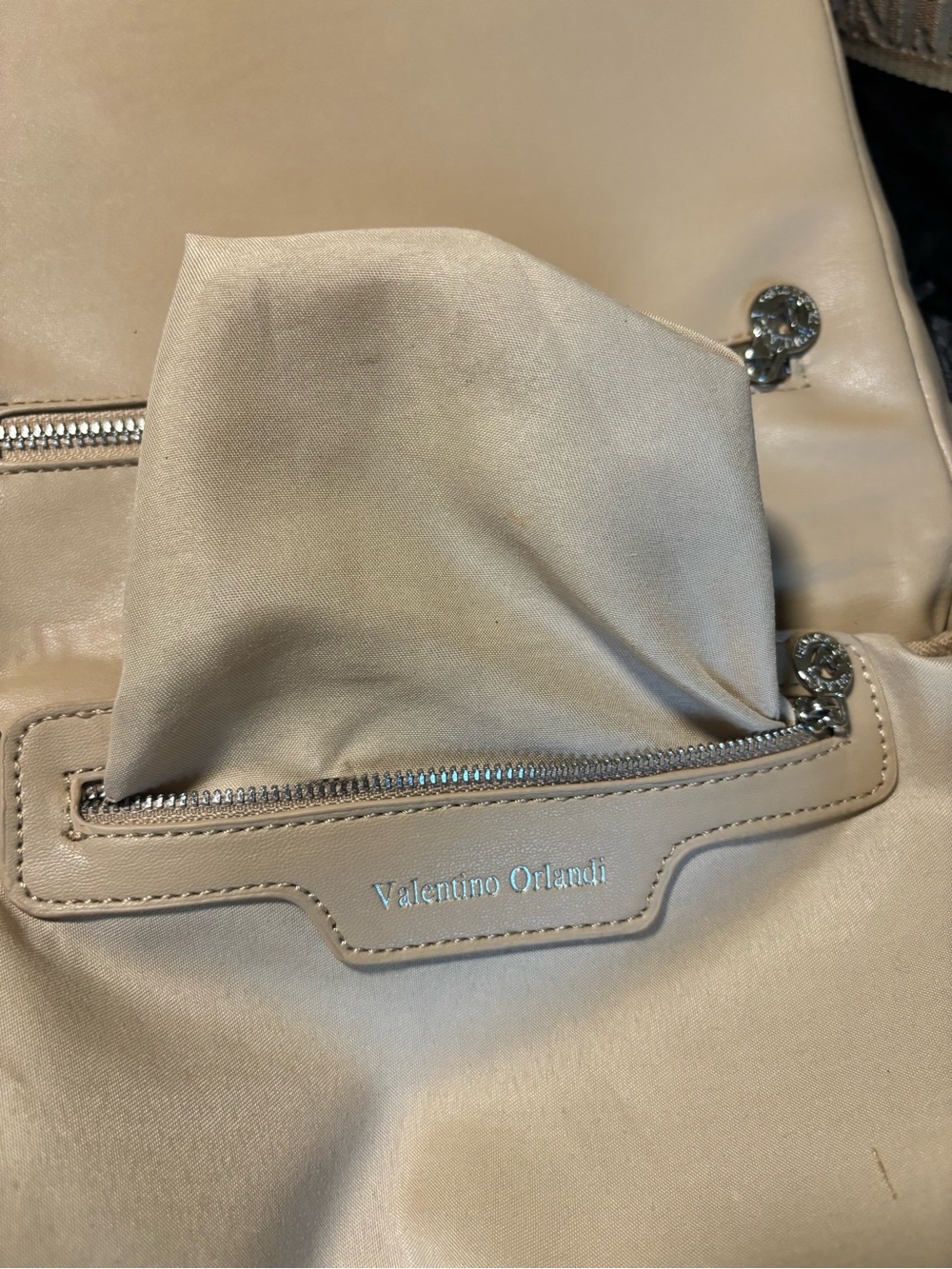 Valentino Orlandi Shoulder Bag + Matching Coin Pouch — Like New - Picture 10 of 12